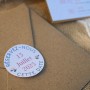 stickers mariage-save the date-annonce mariage-papier blanc-rond-personnalisé