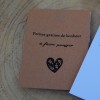 sachets de graines-papier kraft-coeur-cadeau invité-mariage